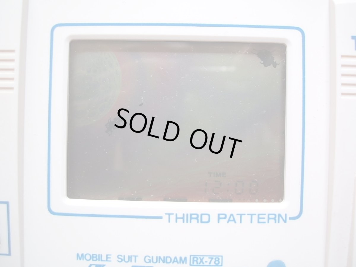 画像7: ガンダム ３大決戦　 箱説有　ゲームウォッチ (7)