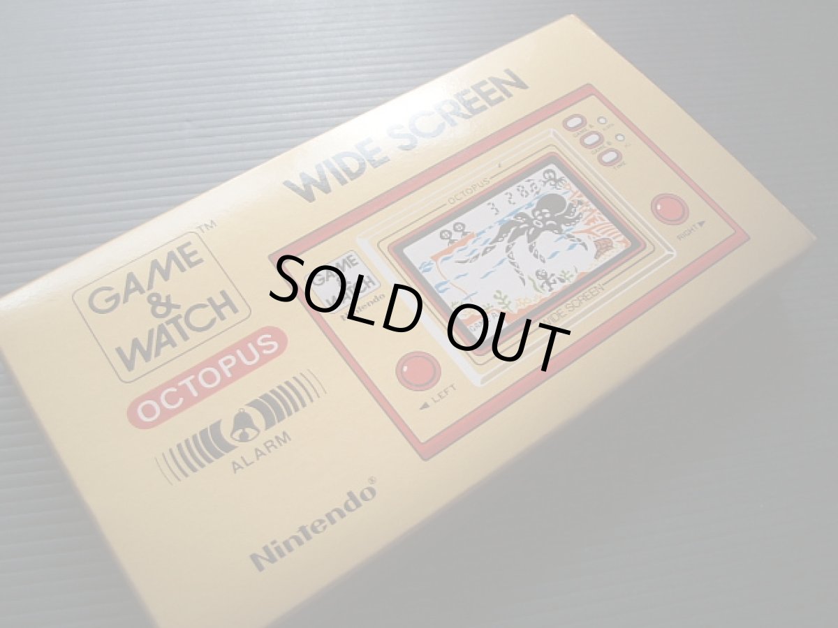 画像2: オクトパス　OCTOPUS　新品未使用　ゲームウォッチ (2)