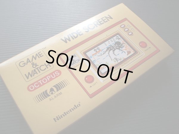オクトパス OCTOPUS 新品未使用 ゲームウォッチ - 遊戯屋