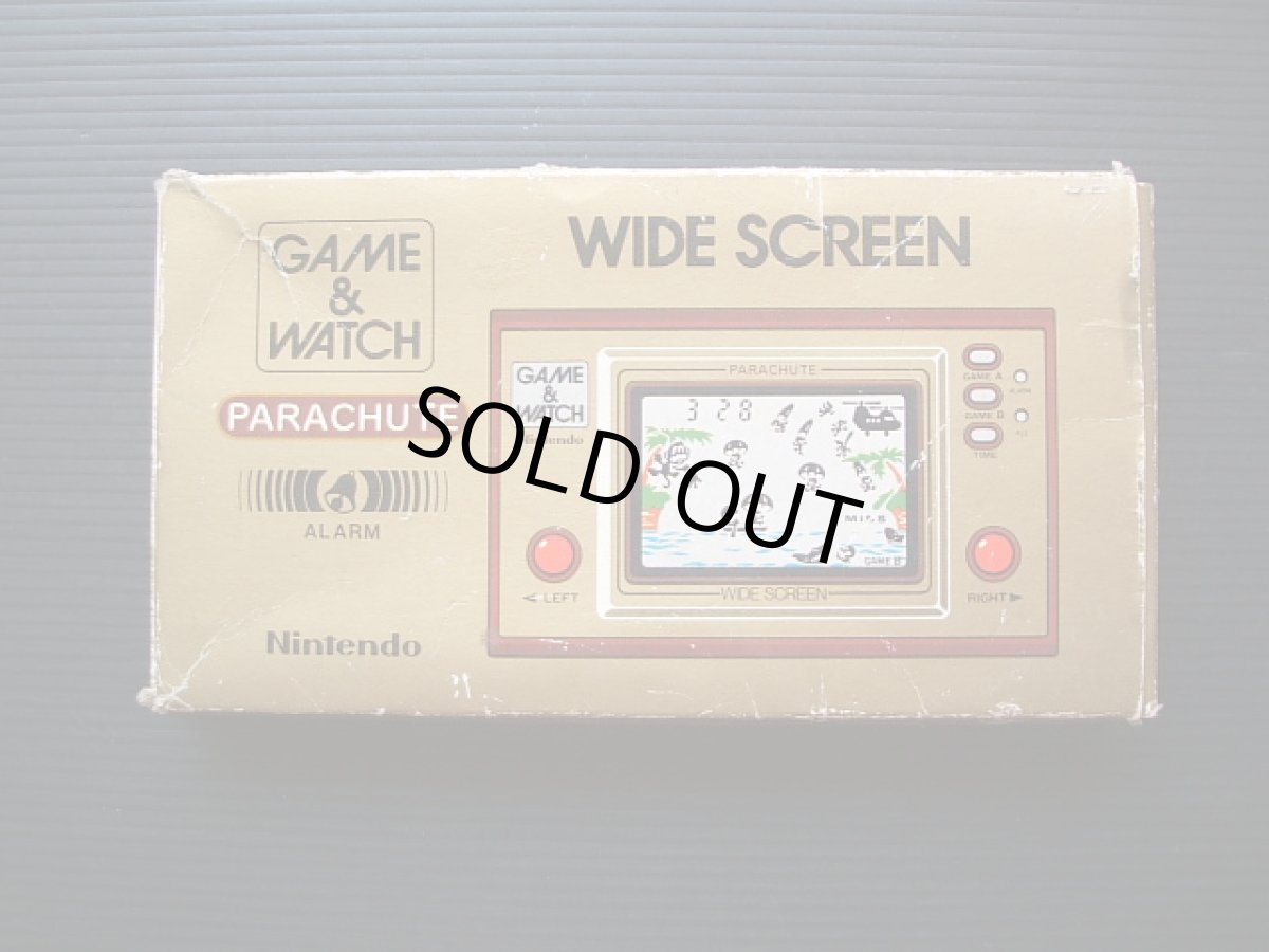 画像2: パラシュート PARACHUTE 箱説有 ゲームウォッチ (2)
