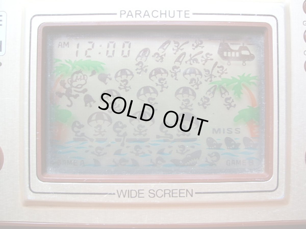 画像6: パラシュート PARACHUTE 箱説有 ゲームウォッチ (6)