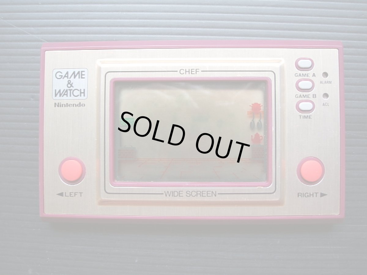 画像5: シェフ　CHEF　箱説有　ゲームウォッチ (5)