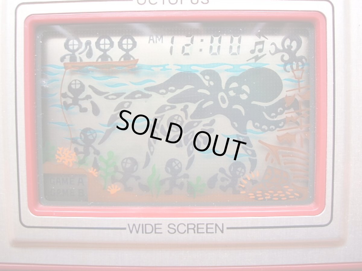 画像7: オクトパス OCTOPUS 箱説有 ゲームウォッチ (7)