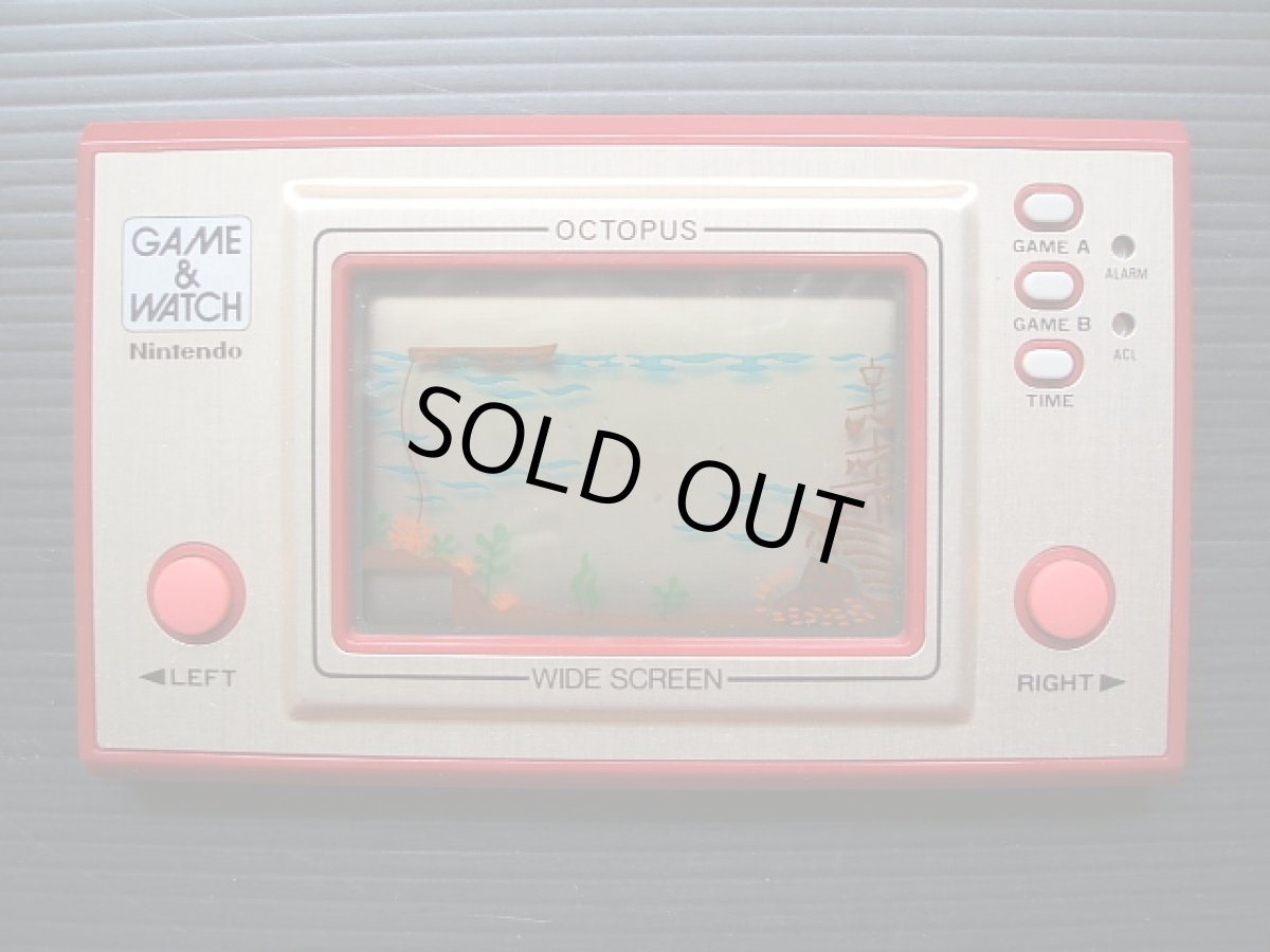 画像5: オクトパス OCTOPUS 箱説有 ゲームウォッチ (5)