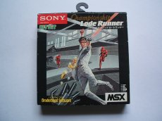 画像1: チャンピオンシップロードランナー　箱説有　MSX (1)