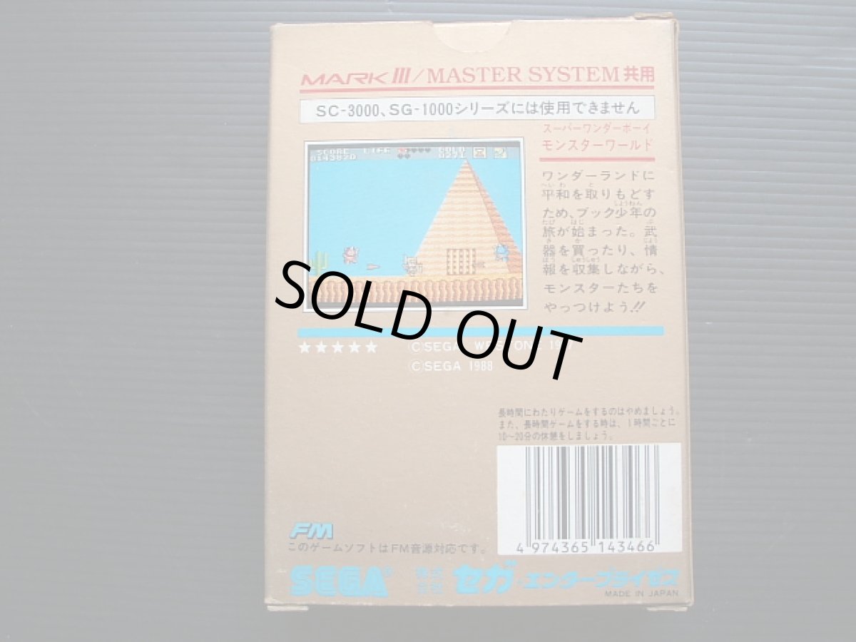 画像3: モンスターワールド　箱説有　セガマークIII (3)