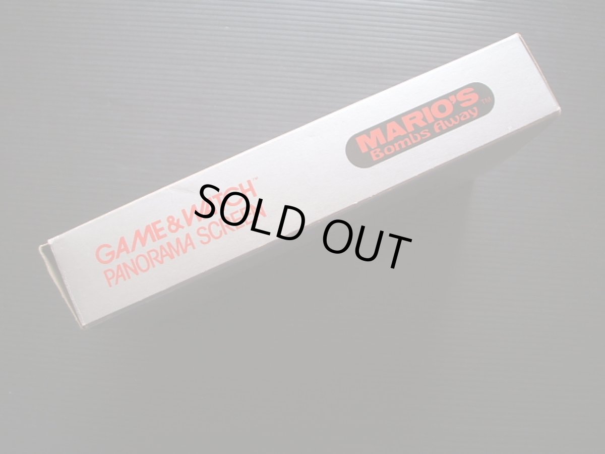 画像2: マリオズボムアウェイ　MARIO'S　Bombs　away　箱説有　ゲームウォッチ (2)