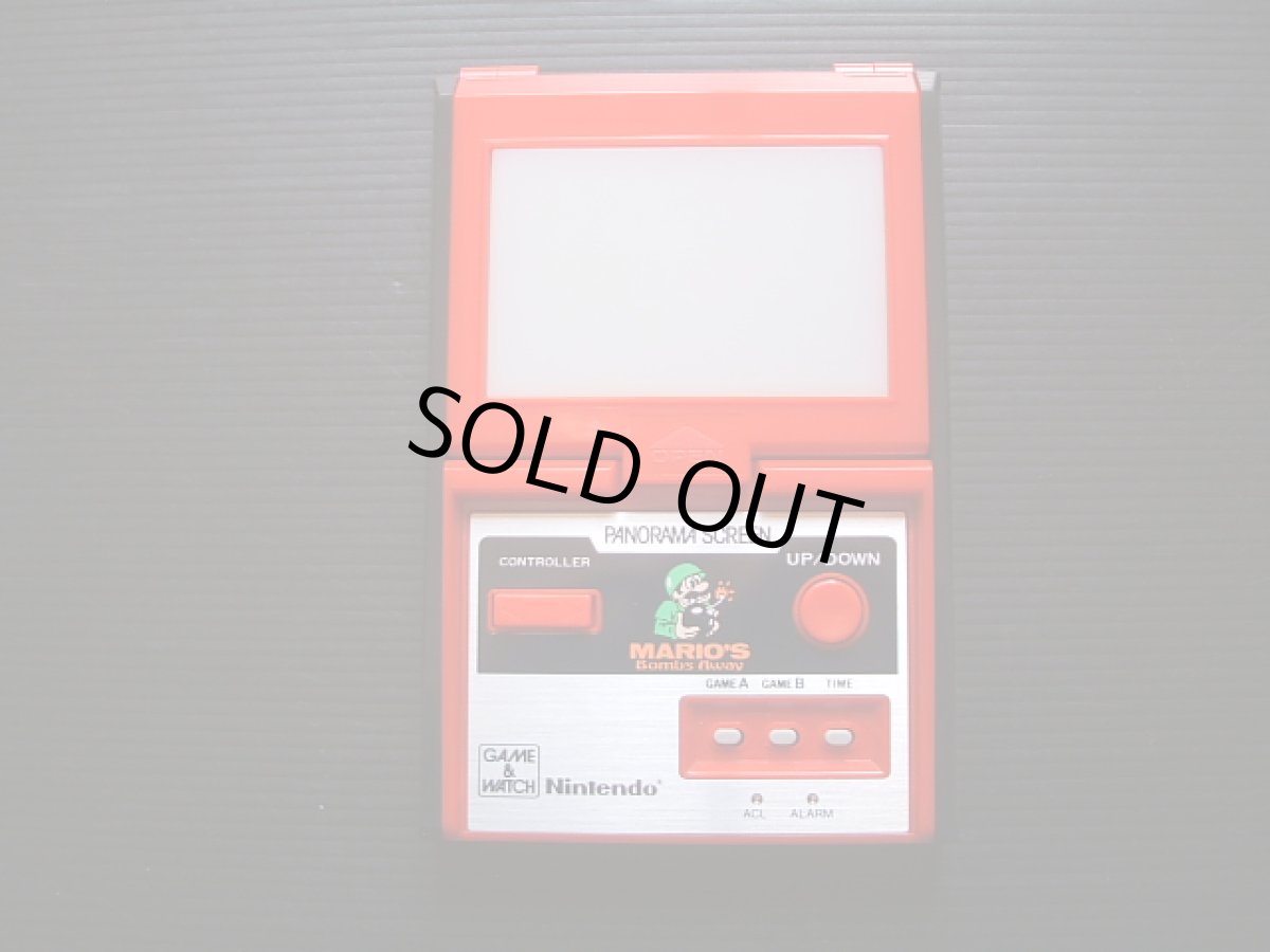 画像8: マリオズボムアウェイ　MARIO'S　Bombs　away　箱説有　ゲームウォッチ (8)