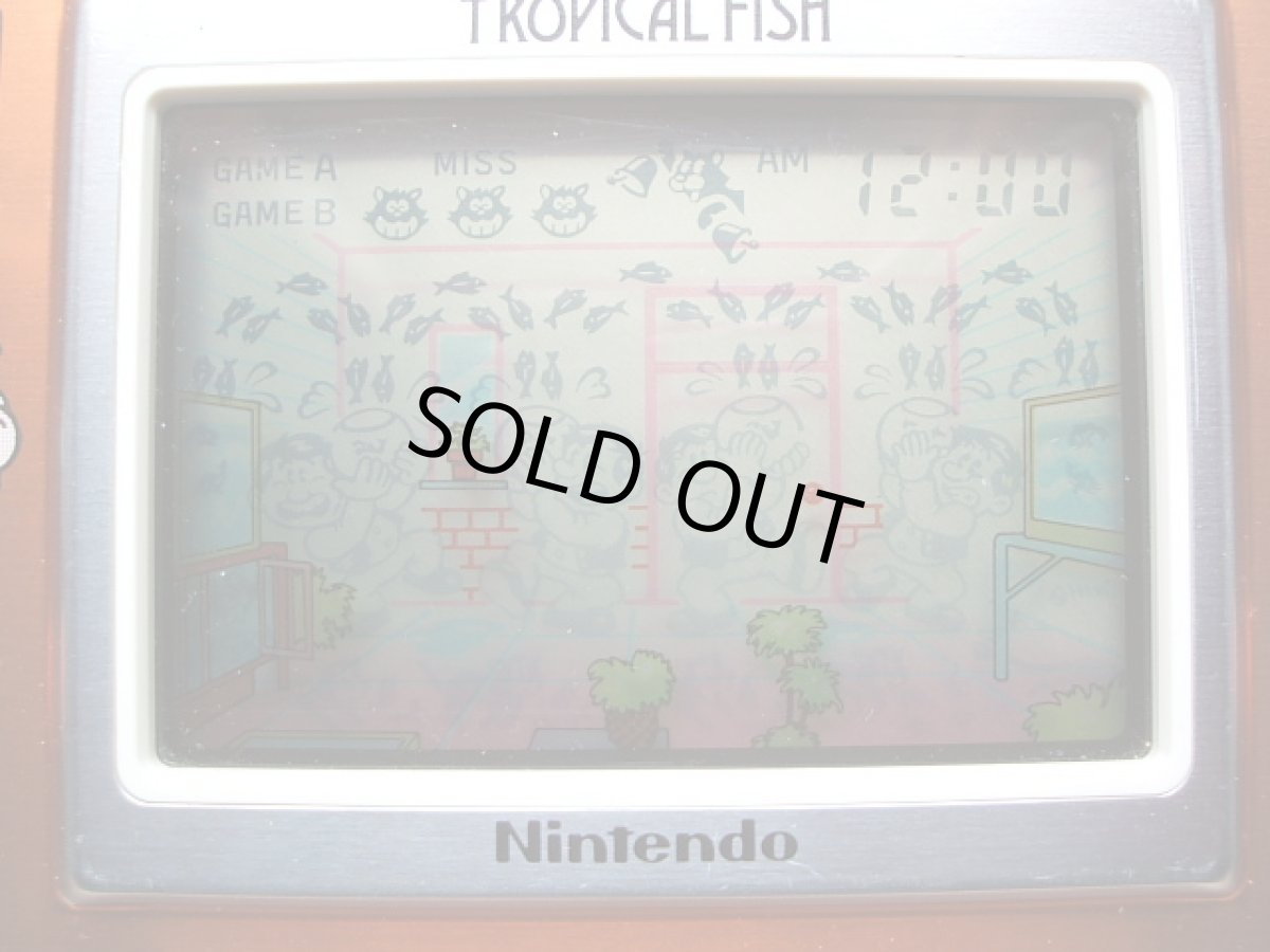 画像4: トロピカルフィッシュ 箱説無 ゲームウォッチ   (4)