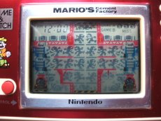 画像7: MARIO'S CEMENTFACTORY マリオズ セメントファクトリー　海外版　箱説有　ゲームウォッチ  (7)