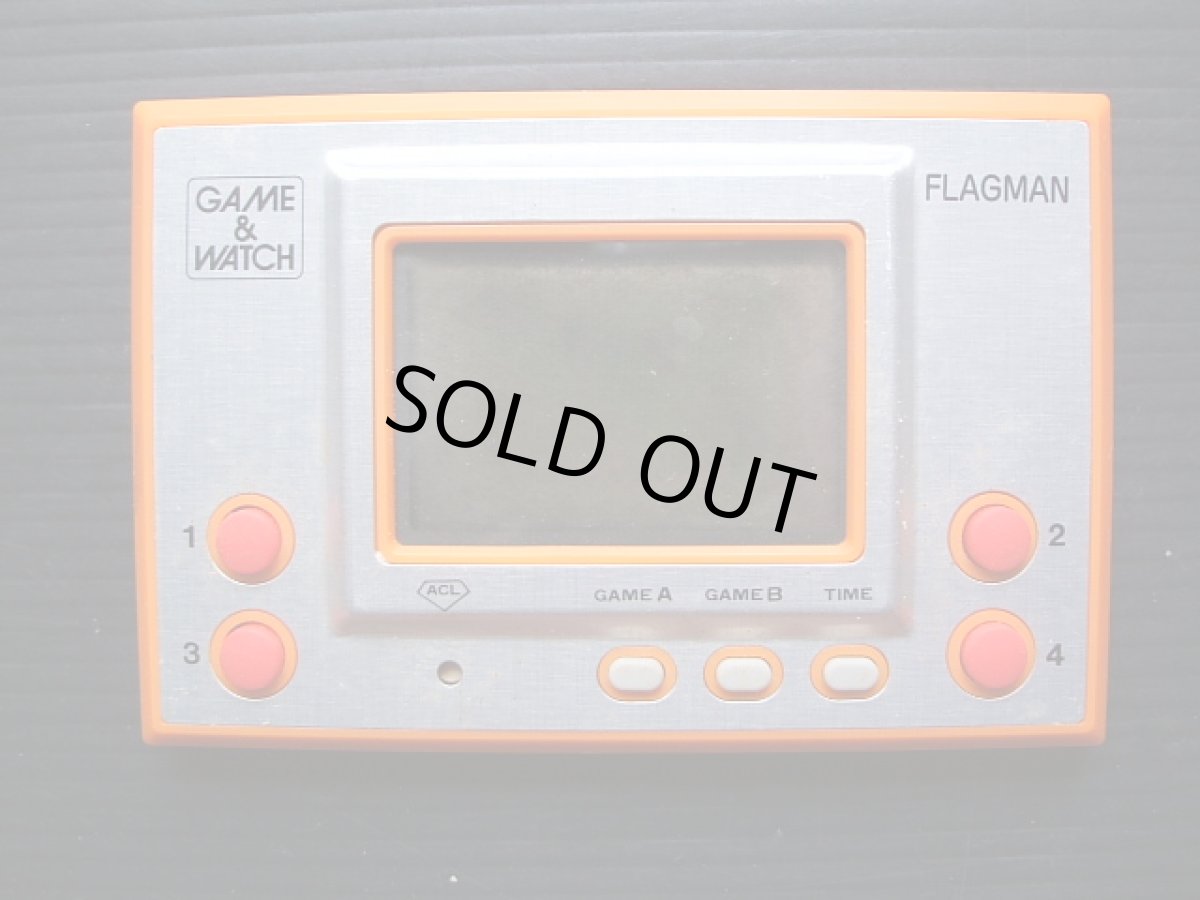 画像7: フラッグマン　FLAGMAN　箱説有　ゲームウォッチ (7)