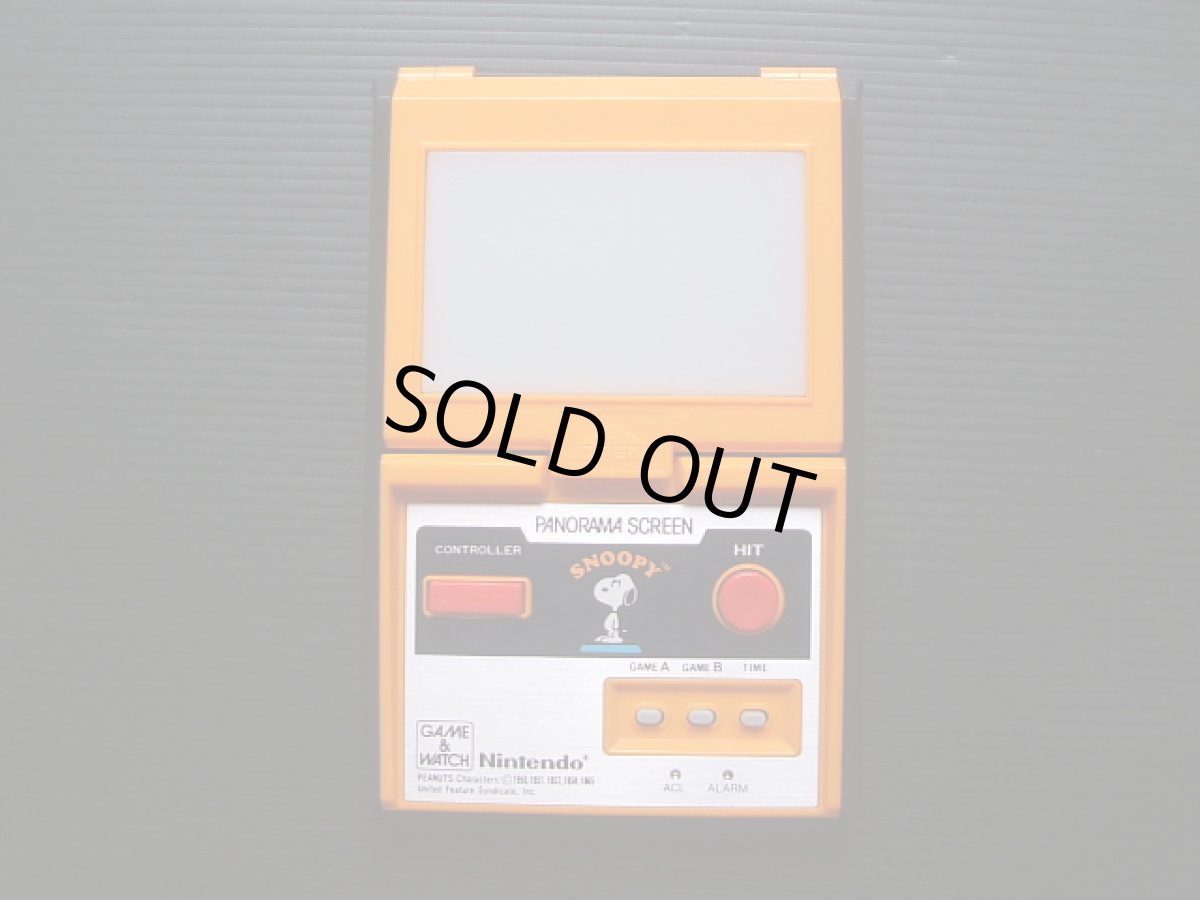 画像7: スヌーピー　パノラマスクリーン　SNOOPY　箱説有　ゲームウォッチ (7)