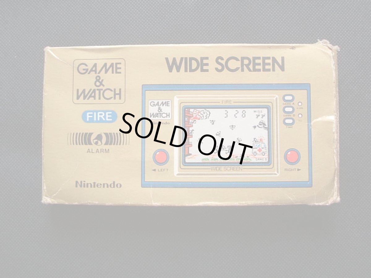画像2: ファイア 　FIRE　箱説有　ゲームウォッチ (2)