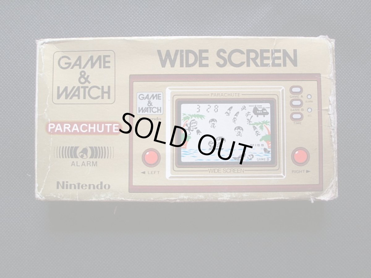 画像2: パラシュート　PARACHUTE　箱説有　ゲームウォッチ (2)