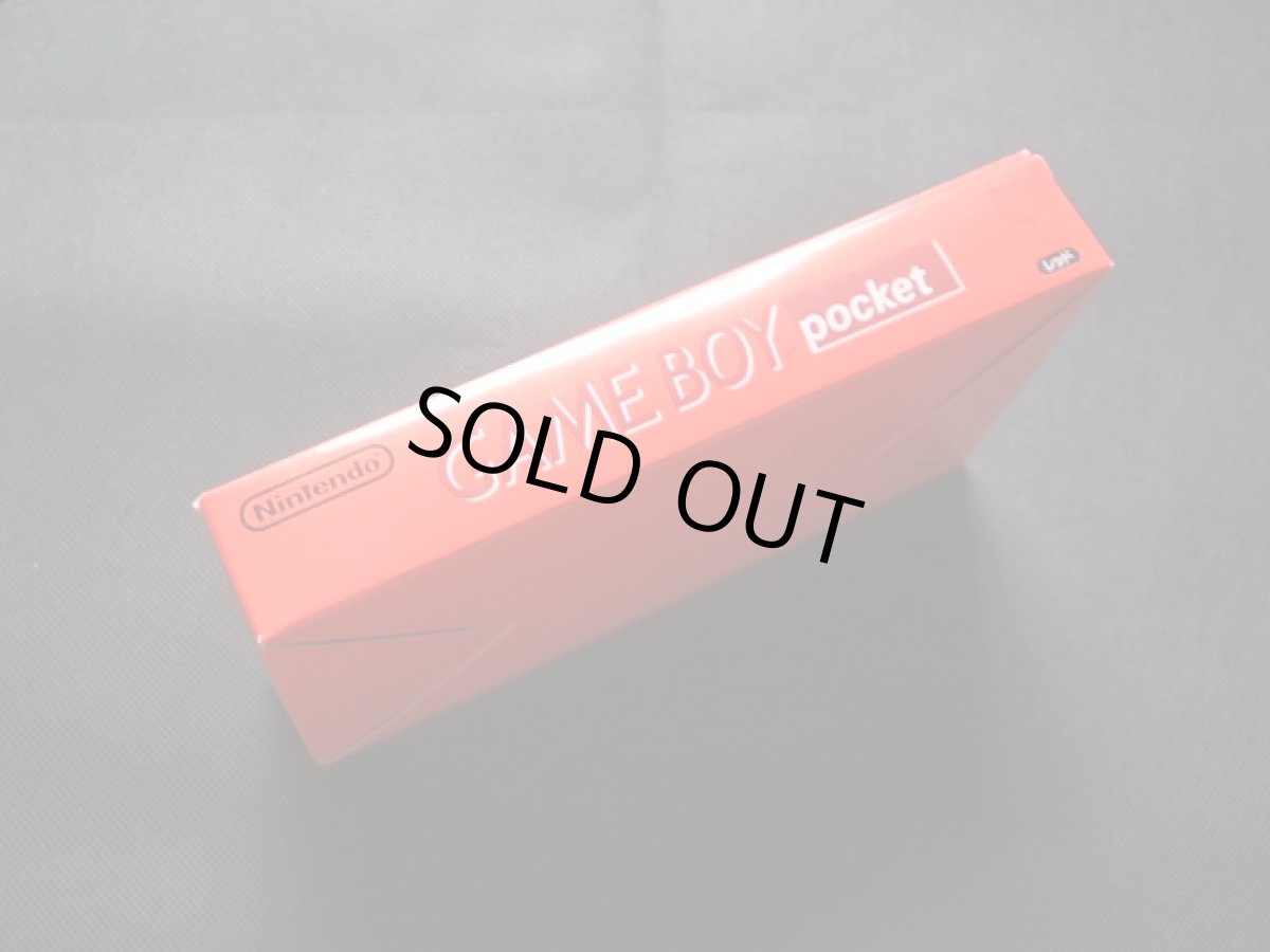 画像4: ゲームボーイポケット本体レッド　箱説有　GBゲームボーイ (4)
