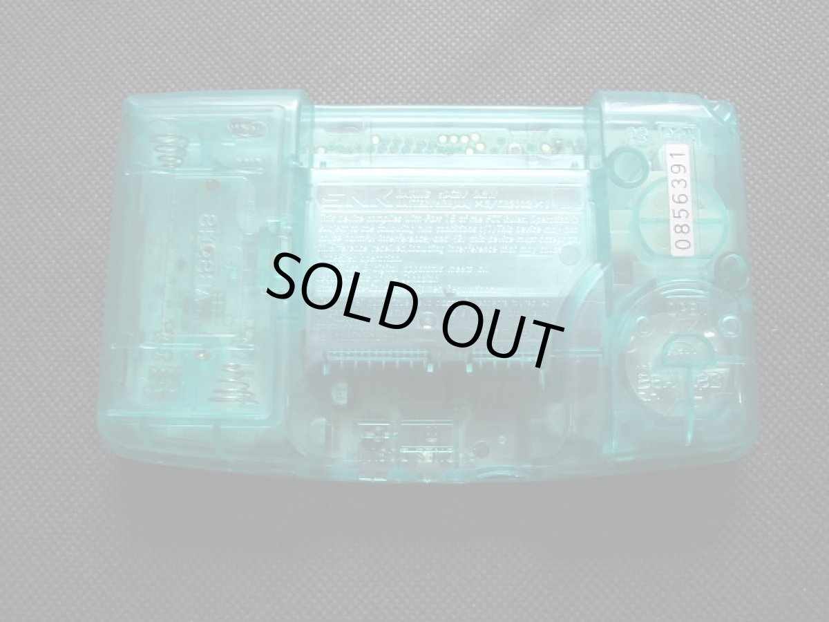 画像7: ネオジオポケット本体クリスタルブルー 葉書箱説有 NGPネオジオポケット (7)