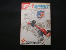 画像1: F-1スピリット　葉書箱説有　MSX (1)