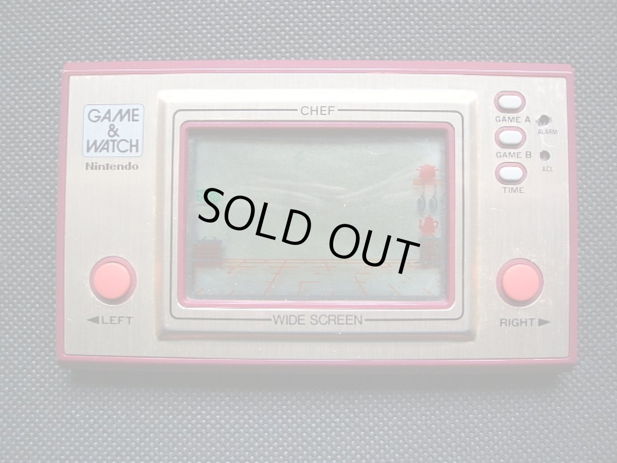画像8: シェフ　CHEF　箱説有　ゲームウォッチ (8)
