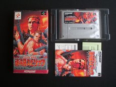 画像1: 【セール開催中】魂斗羅スピリッツ　葉書箱説有　SFCスーパーファミコン (1)