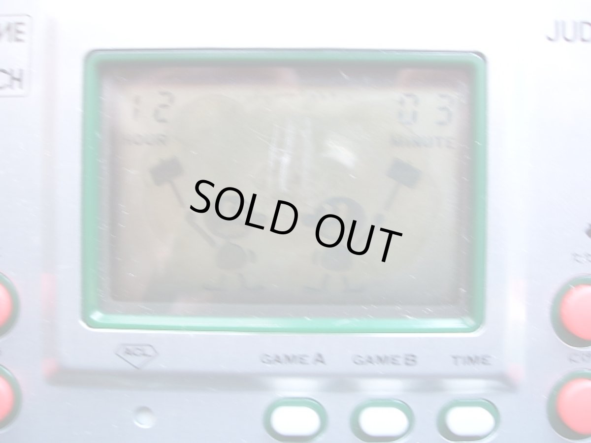 画像11: ジャッジ　JUDGE　緑　箱説有　ゲームウォッチ (11)