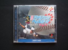 画像1: 実況アメリカンベースボール　箱説有　PS1プレイステーション (1)