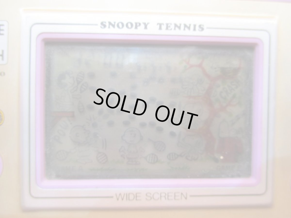 画像3: スヌーピーテニス　箱説無　ゲームウォッチ (3)