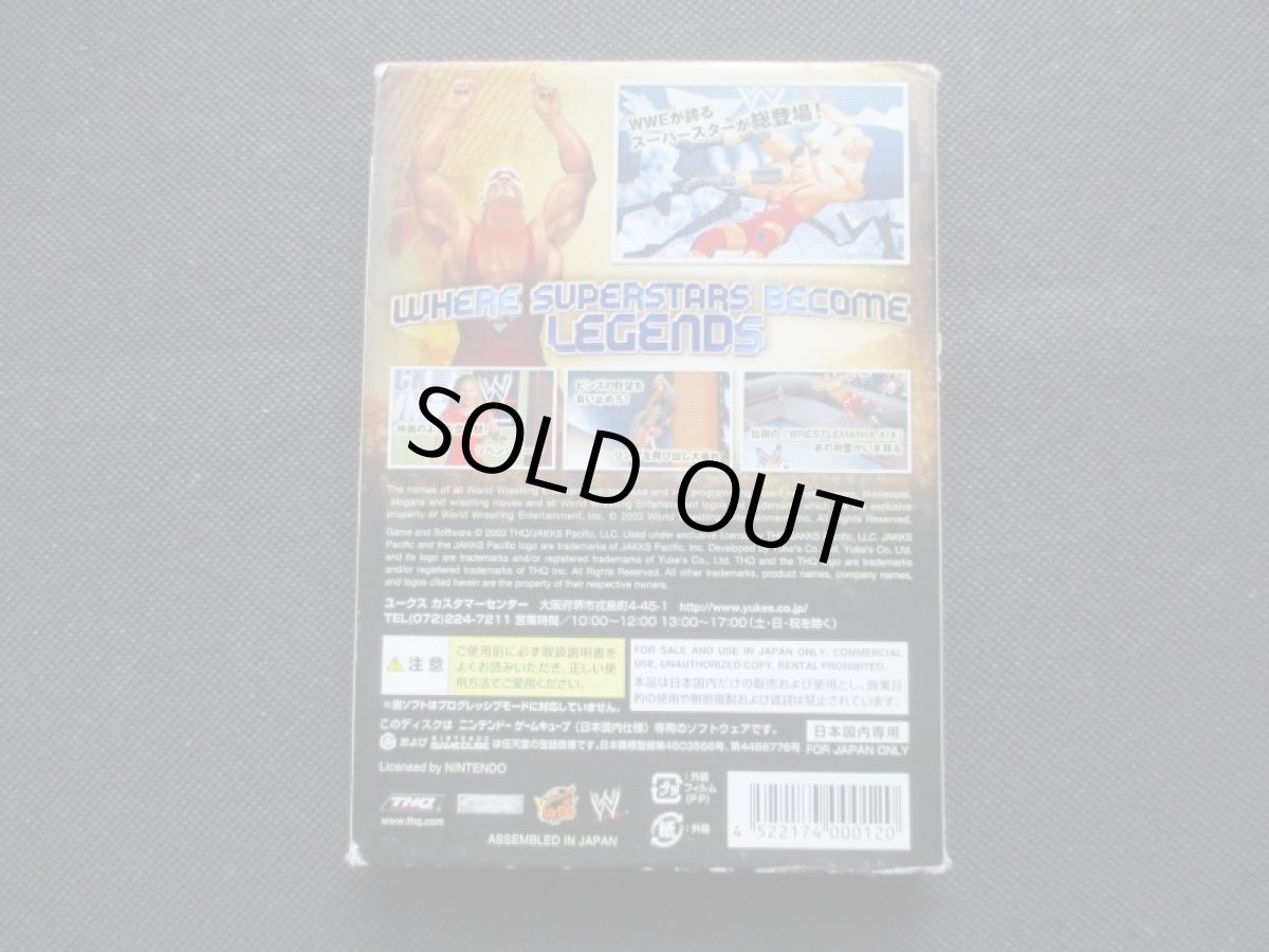 画像2: レッスルマニアXIX 箱説有 GCゲームキューブ (2)
