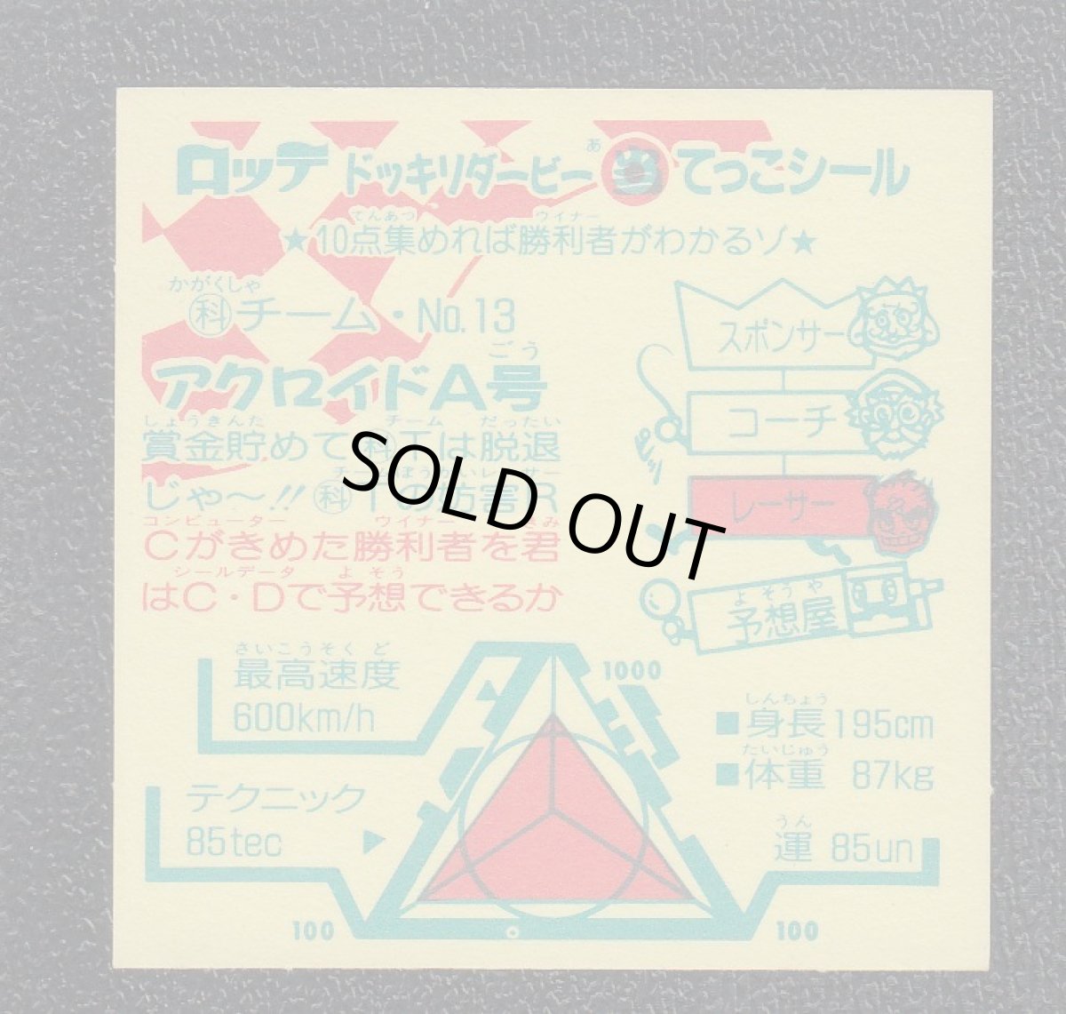 画像2: アクロイドＡ号　ドッキリダービー (2)