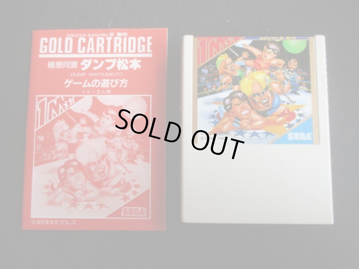 画像5: 極悪同盟　ダンプ松本　箱説有　セガマークIII (5)