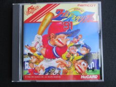 画像1: プロ野球ワールドスタジアム’91　葉書箱説有　PCエンジン (1)