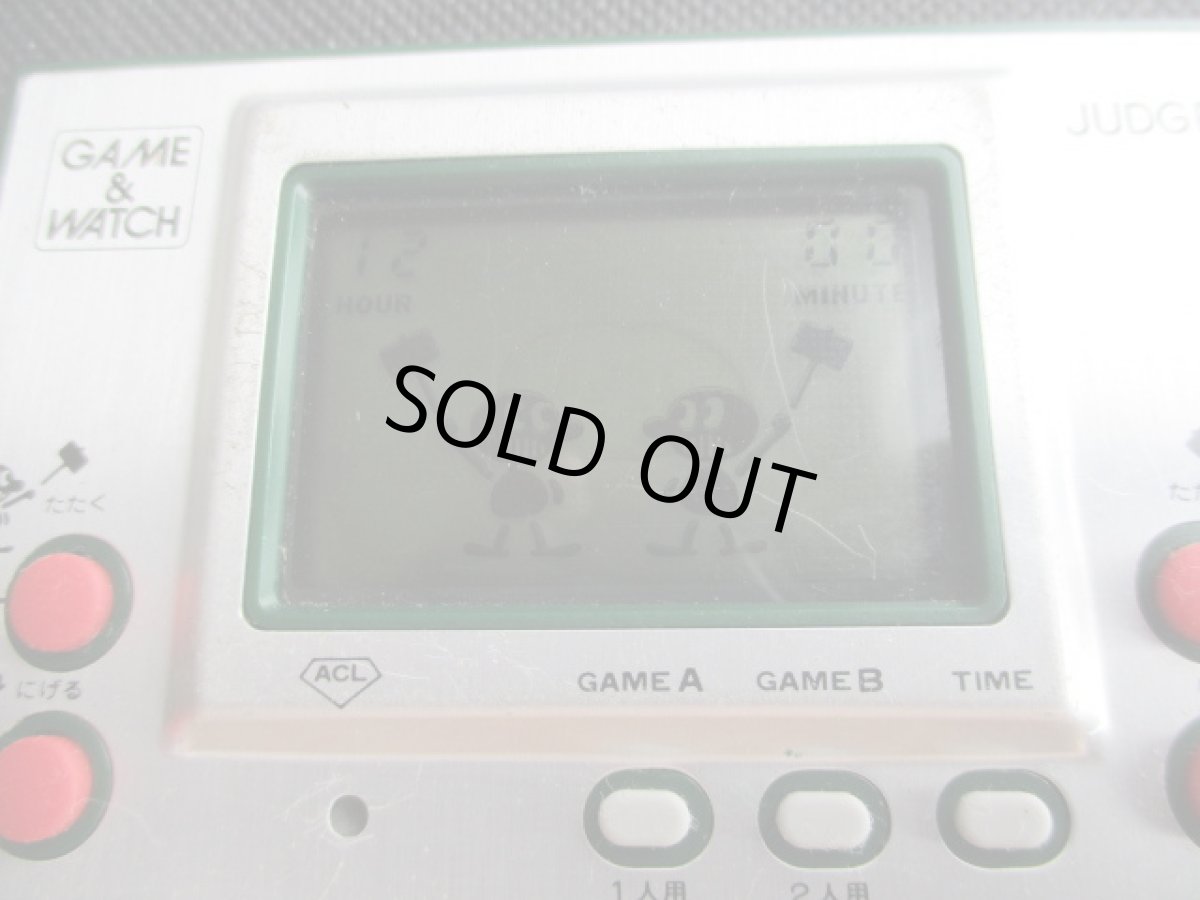 画像3: ジャッジ JUDGE 緑 箱説無 ゲームウォッチ (3)