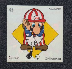 画像1: ゴルファーマリオ　スーパーマリオブラザーズ　NAGASAKIYA長崎屋　No.92 (1)