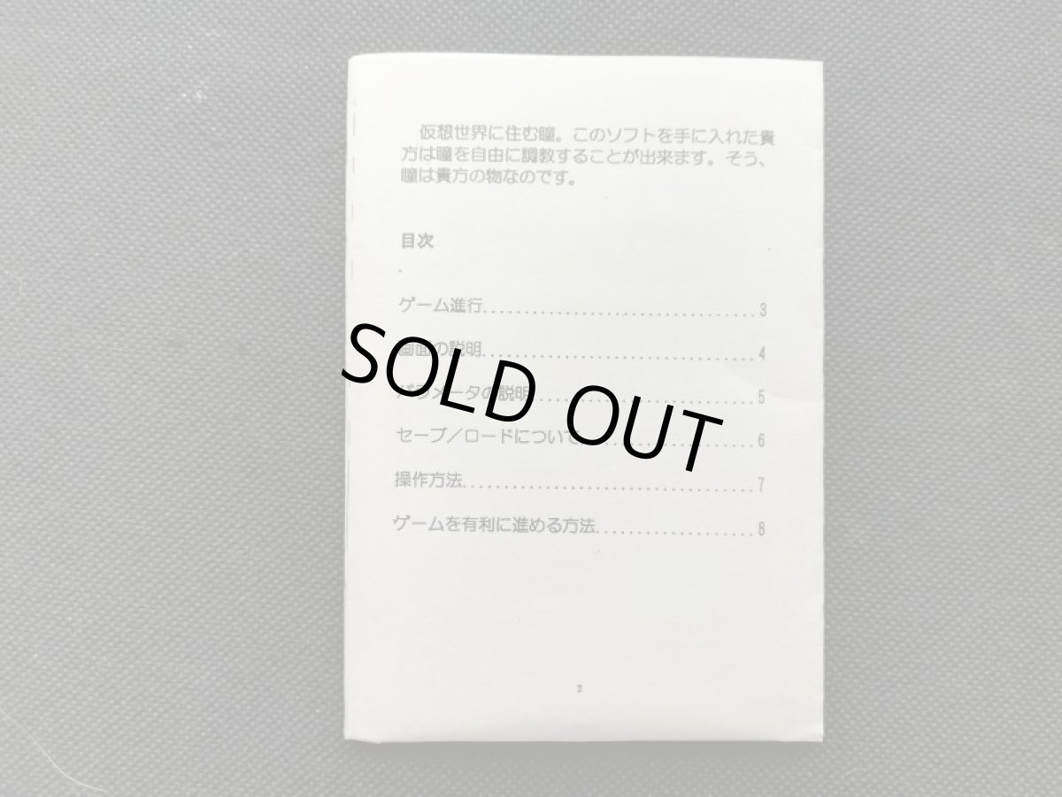 画像19:  SM調教師瞳2　箱説有　SFCスーパーファミコン (19)