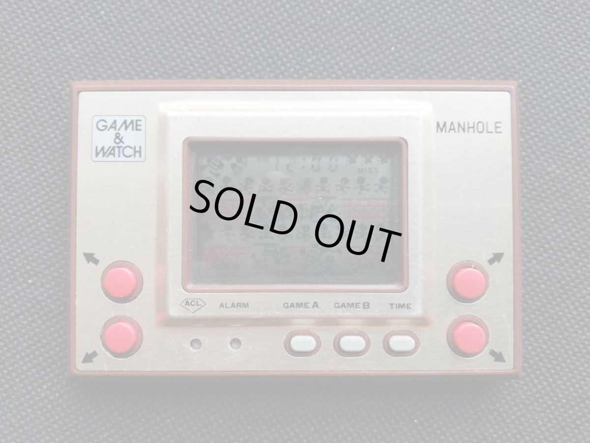 画像6: マンホール　MANHOLE　箱説有　ゲームウォッチ (6)