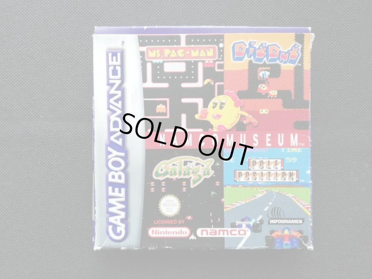 画像1: NAMCO MUSEUM  ナムコミュージアム　海外版　箱説有　GBAアドバンス  (1)
