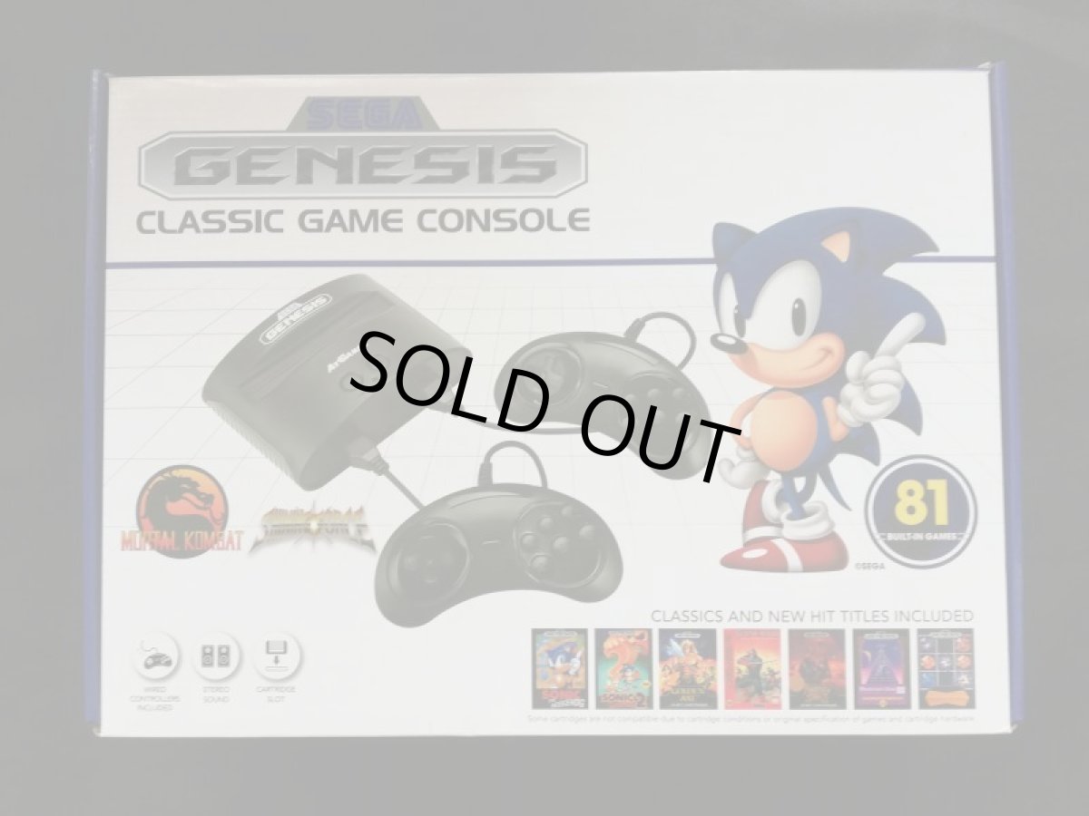 画像1: Sega Genesis Classic Game Console  箱説有 MDメガドライブ (1)