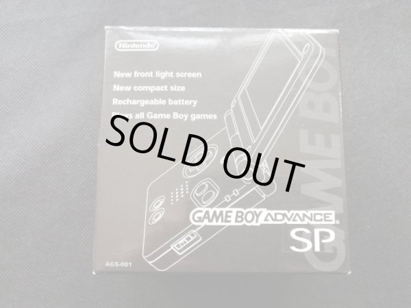 ゲームボーイアドバンスSP本体オニキスブラック 箱説有 GBA ゲームボーイアドバンスSP本体オニキスブラック 箱説有 GBA