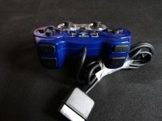 画像3: HORI アナログ振動パッド2　ブルー　箱説無　PS2プレイステーション2 (3)