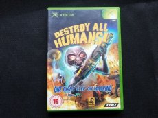 画像1: Destroy All Humans　デストロイ オール ヒューマンズ! 　海外版　箱説有　Xbox (1)