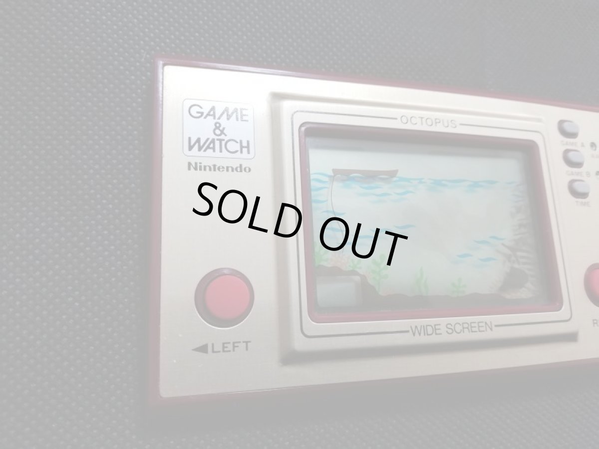 画像11: オクトパス　OCTOPUS　海外版　箱説有　ゲームウォッチ (11)