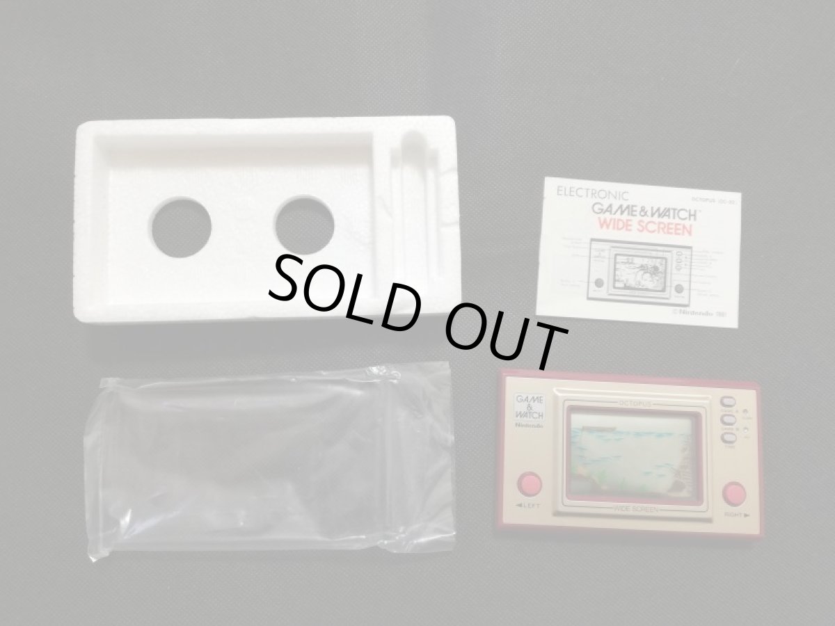 画像6: オクトパス　OCTOPUS　海外版　箱説有　ゲームウォッチ (6)