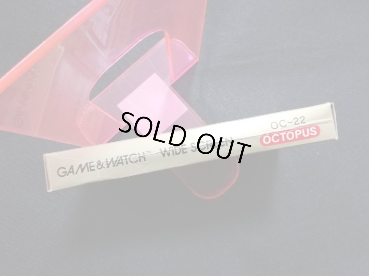画像4: オクトパス　OCTOPUS　海外版　箱説有　ゲームウォッチ (4)