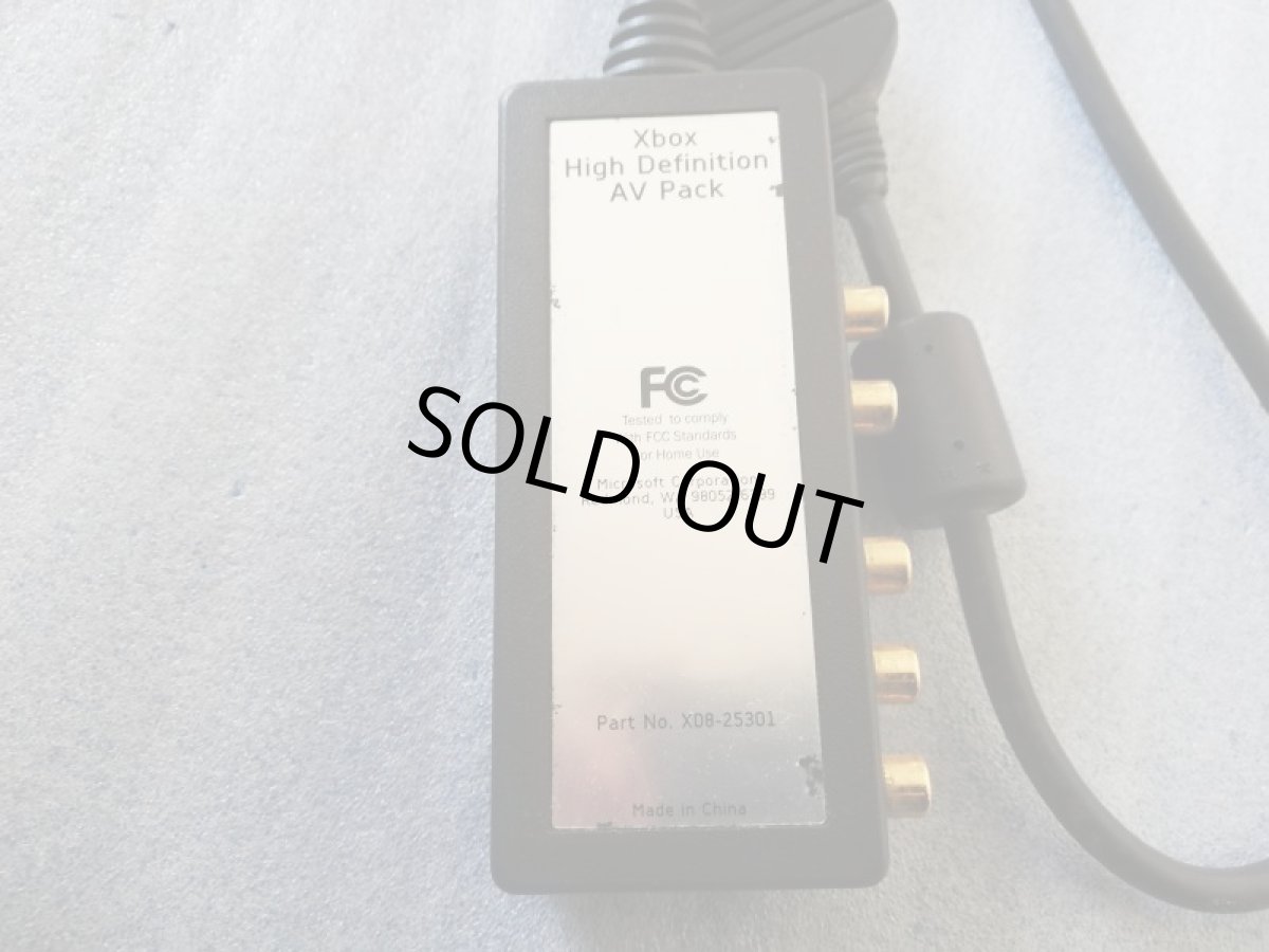画像2: コンポーネントAVパック HighDefinition AV Pack 箱説無 Xbox  管理6m7 (2)