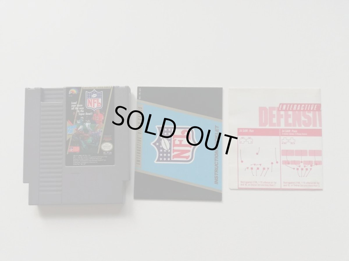 画像4: NFL　NES　海外版　箱説有　FCファミコン (4)