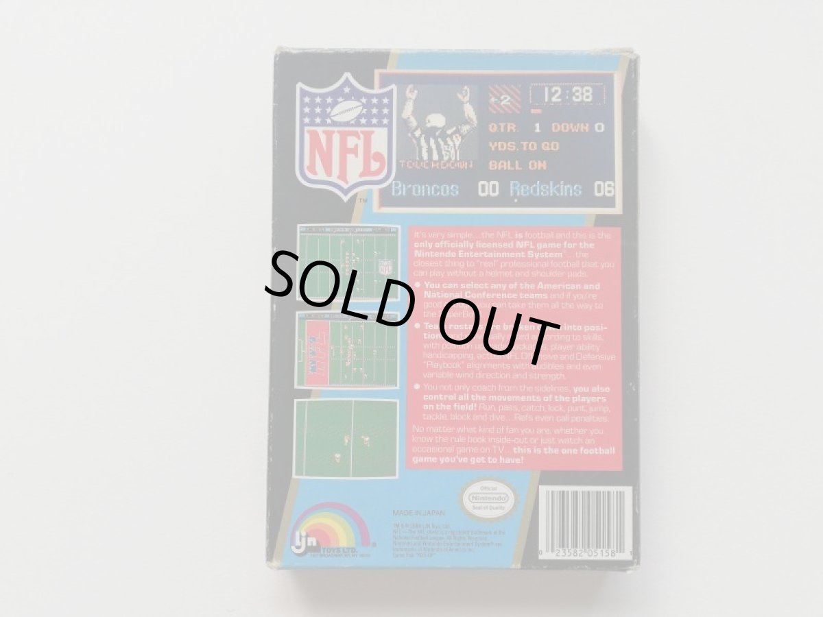画像3: NFL　NES　海外版　箱説有　FCファミコン (3)