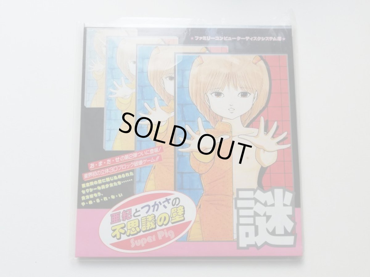 画像1: 亜紀とつかさの不思議の壁　箱有　ディスクシステム	 (1)