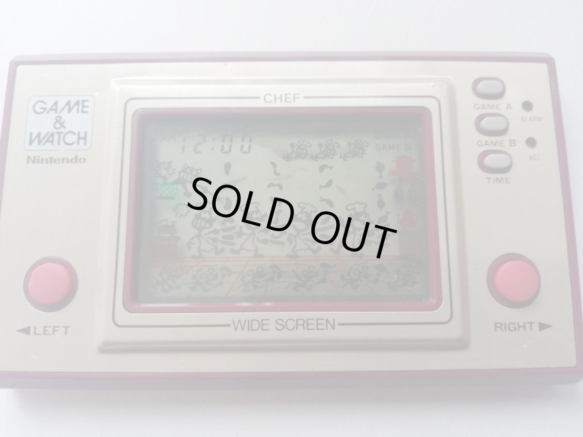 画像3: シェフ　CHEF　 ゲームウォッチ (3)