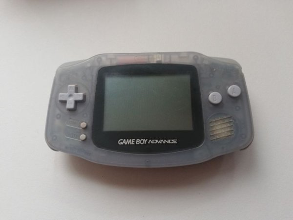 ゲームボーイアドバンス 本体ミルキーブルー 箱説無 GBAアドバンス 