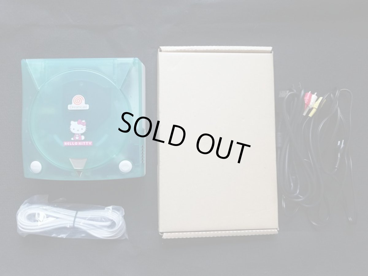 画像6: ドリームキャスト本体　ハローキティスケルトンブルーモデル　箱有DCドリームキャスト (6)