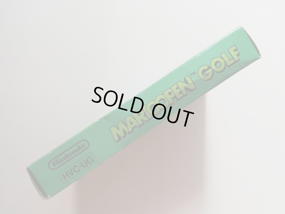 画像2: マリオオープンゴルフ 　箱説有　FCファミコン (2)